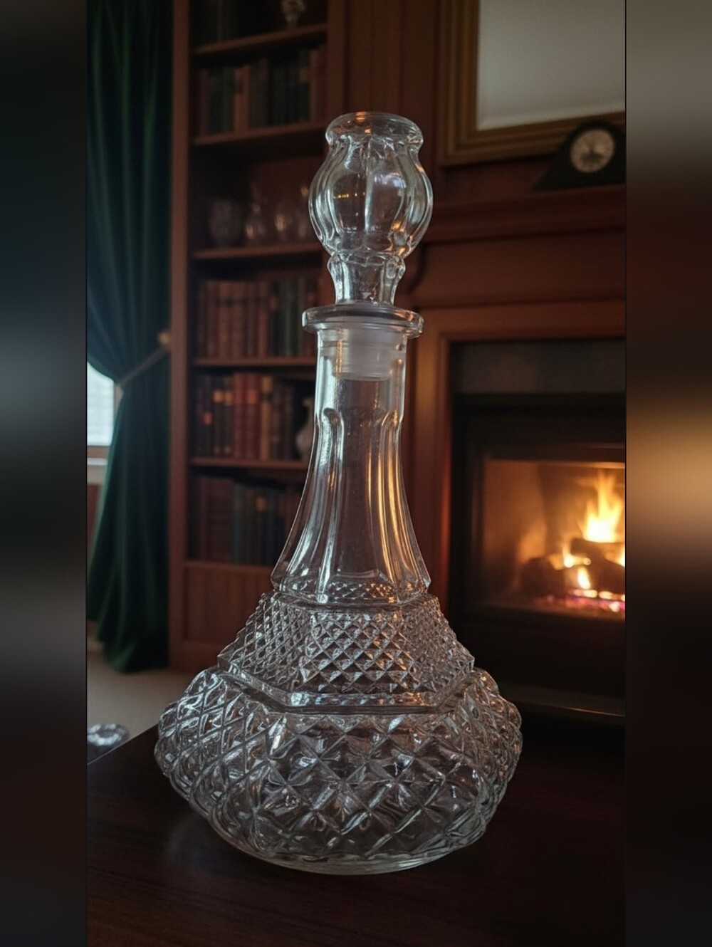 Captain's Decanter w/Stopper.